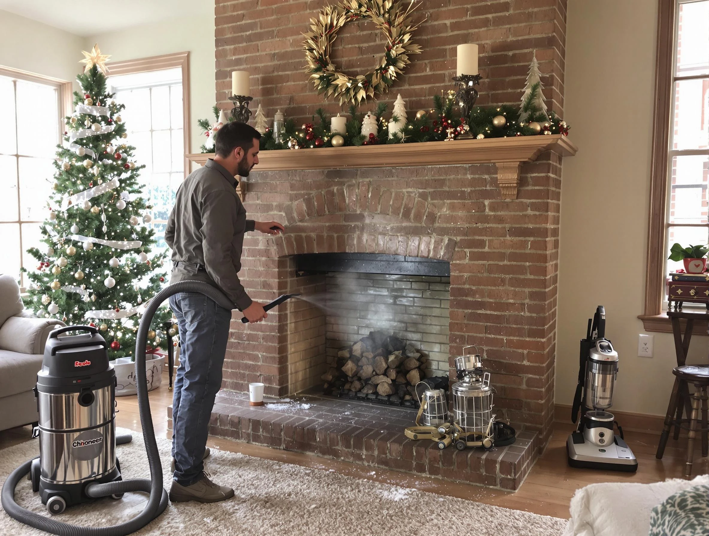 Fireplace Cleaning in Providence