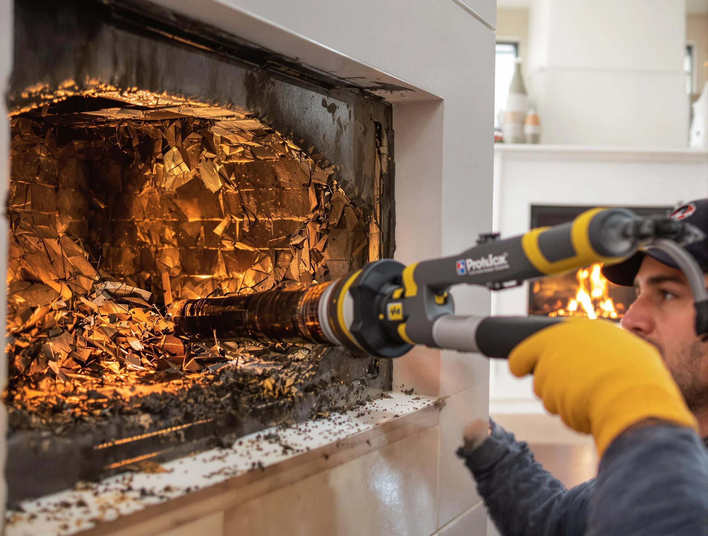 Professional chimney cleaning by Providence Chimney Sweep in Providence, RI