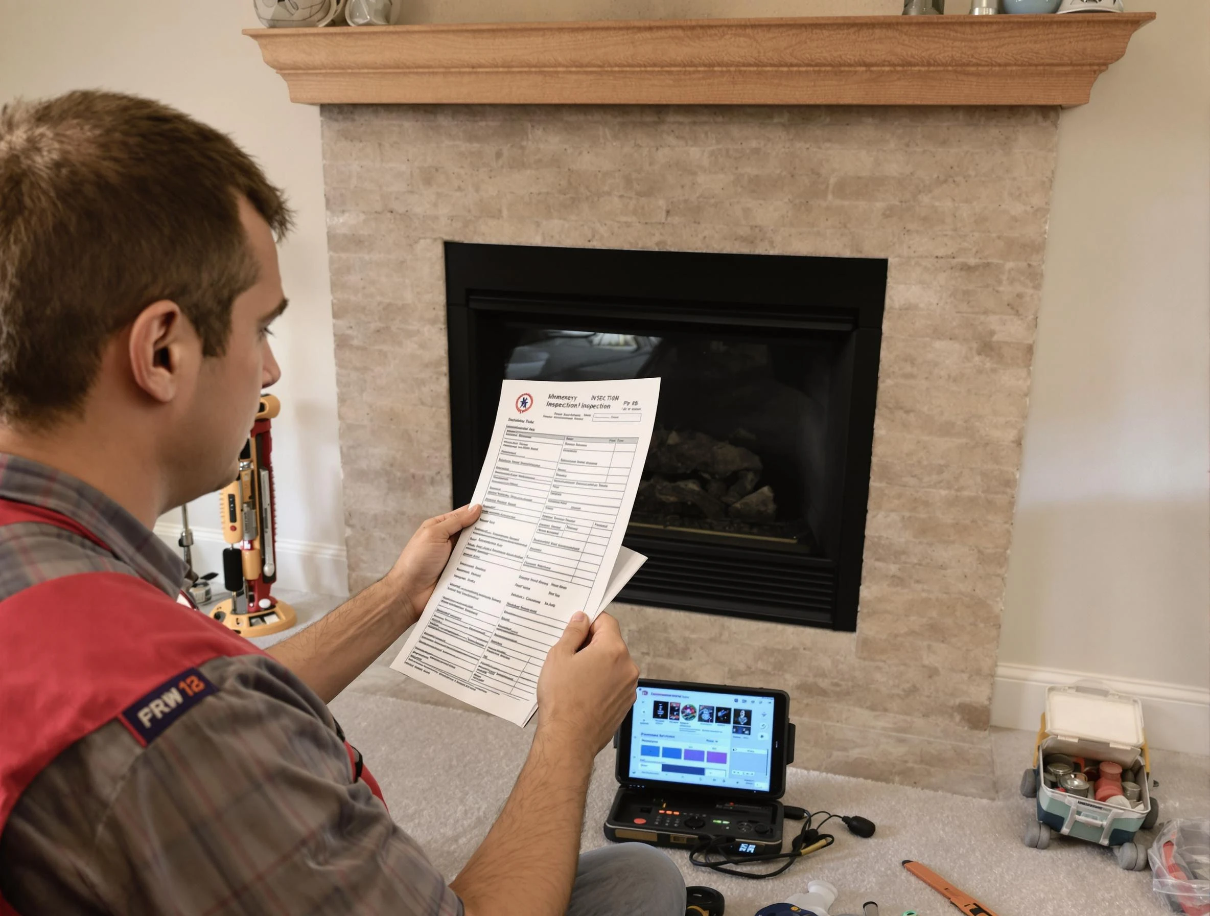 Thorough chimney inspection by Providence Chimney Sweep in Providence, RI